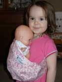 Slinglings Pouch Baby Sling Doll Carrier