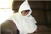 Gypsy Mama cream fleece baby poncho