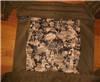 Brown Oriental Toile pocket BH on choco straps (reversible)