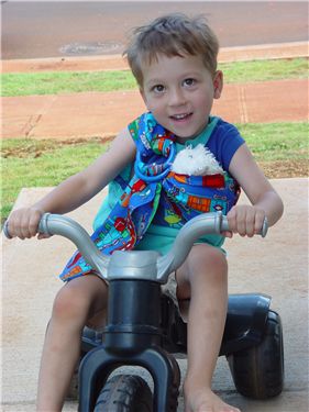 Homemade kids sling