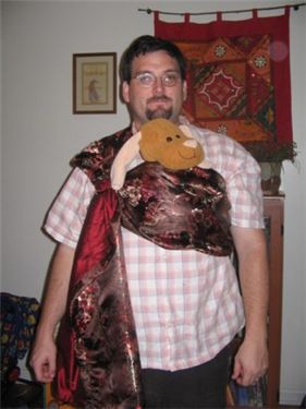 He didn't even ask me why I wanted this picture, hahahaha!  